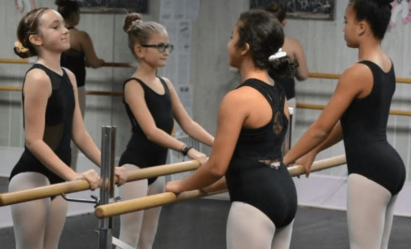 Girls in dance classes offered by Tilley's Dance Academy