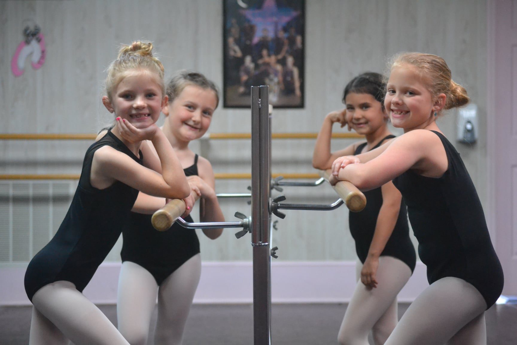 Girls in dance classes offered by Tilley's Dance Academy